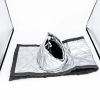 Kit de fenêtre pour climatiseur portable robuste à 3 couches isolées 25*100cm, bouclier thermique en feuille d'aluminium réfléchissante
