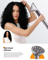 Moteur sans balais haut de gamme 110000 tr/min Styler capillaire 5 en 1 Professionnel Infrarouge et ions négatifs Outil multifonctionnel