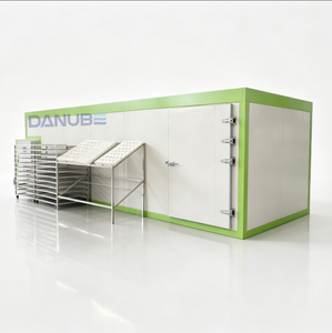 Tray Type Heat Pump Drying Chamber PLC Controlled Industrial Fruit Vegetable Herb Seafood Dehydrator - Product Image 1