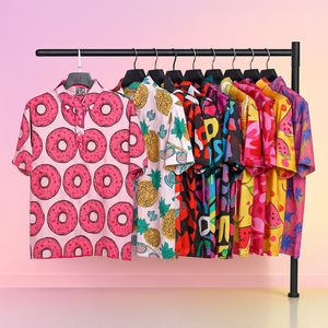 Polo de golf personnalisé pour homme OEM, impression intégrale, vente en gros, séchage rapide, polo de haute qualité, logo personnalisé - Product Image 1