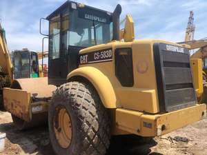 Rodillo Vibratorio para Carreteras Caterpillar CS-583D de Segunda Mano, Certificado por la EPA, con Motor Diésel/Gasolina, Modelo 2020 - Product Image 4