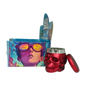 Fashion Design Colorful 4 Layers Zinc Alloy Customized Tobacco <b>Grinder</b> Manual <b>Herb</b> Crusher - Product Image 4
