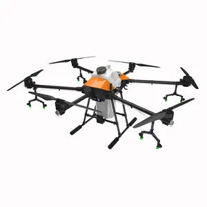 Grande 6 eixo drone com câmera pulverização agrícola profissional