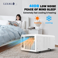 AC Mini Portabel 220V untuk Mobil, RV, Hotel & Penggunaan Luar Ruangan - Daya USB/Listrik Kapasitas Pendinginan 3000 BTU (Plastik)