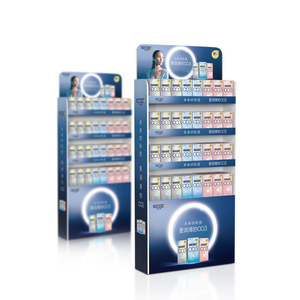 Personalizzato su misura PVC pannello di esposizione Stand Snack Candy bancone Display per negozi supermercato - Product Image 2