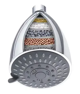 Filtre de remplacement amovible pour pomme de <span class=keywords><strong>douche</strong></span>, filtre à eau pour <span class=keywords><strong>douche</strong></span>, pomme de <span class=keywords><strong>douche</strong></span> multi-couches, purificateur de <span class=keywords><strong>douche</strong></span> - Product Image 1