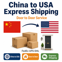 Expédition express de Chine vers les États-Unis par FedEx UPS DHL, service porte-à-porte, agents de fret, prix bas, assistance 24h/24 et 7j/7