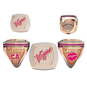 カスタムメイドのロゴ、選手名入り、チャンピオンシップリング、バスケットボール、フットボール、野球、ボクシング、リーグチャンピオンシップリング - Product Image 6