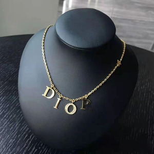 Light Luxury Stainless Steel Fashion <strong>Necklace</strong> New Letter Pendant <strong>for</strong> Women Collarbone Gift <strong>for</strong> <strong>Girlfriend</strong> - Product Image 2