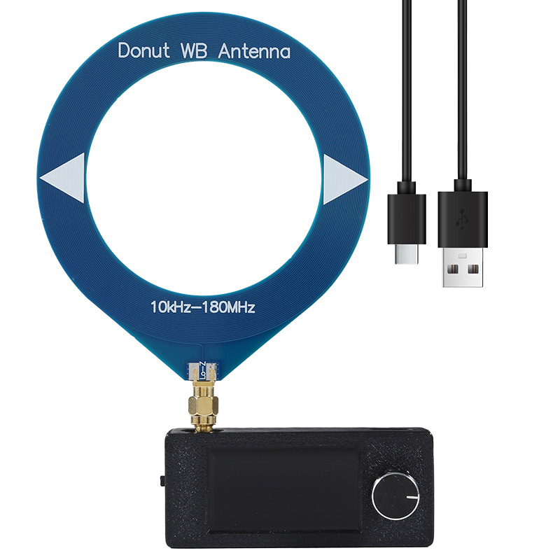 Macchina nera + antenna a ciambella + USB