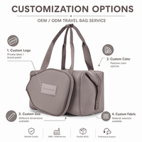 Sac de voyage personnalisé pour homme et femme, sac de sport, sac de tennis, housse imperméable pour raquette de pickleball