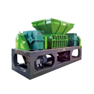 OEM dual shaft tire shredder shredder price 600 model shredder uses 15kW motor