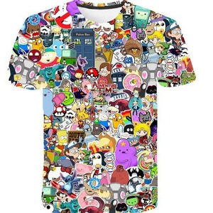 T-shirt estiva <span class=keywords><strong>Pikachu</strong></span> con stampa digitale 3D, <span class=keywords><strong>maglietta</strong></span> da uomo a maniche corte, ampia e casual, per il commercio europeo - Product Image 5
