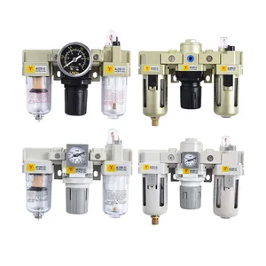 Wholesale High Quality AC Series Frl Unit Pneumatic Air Filter-regulator Lubricator Unit