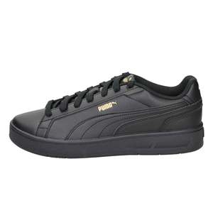 Puma Men's <b>Sneakers</b> <b>Black</b> 400284 Canvas Trendy Shoes - Product Image 1
