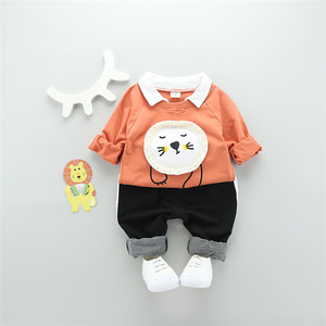 Комплекты одежды для мальчиков: новая рубашка, брюки-чинос в стиле хип-хоп для малышей и детей - Product Image 3