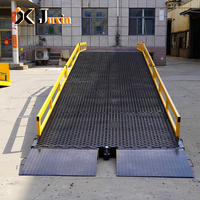 Rampe de chargement mobile pour conteneurs, rampe de nivellement hydraulique réglable avec certification CE