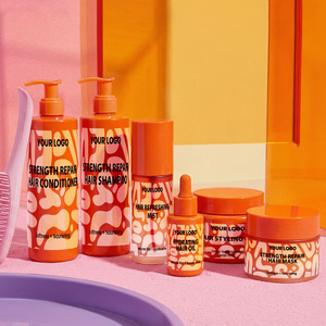 Champú y Acondicionador Reparador de Espino Amarillo <span class=keywords><strong>Sin</strong></span> Sulfatos, Hidratante, para Cabello <span class=keywords><strong>Seco</strong></span> y Dañado, Marca Privada - Product Image 1