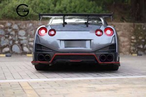 Parachoques de coche para <span class=keywords><strong>Nissan</strong></span> <span class=keywords><strong>GTR</strong></span> GT-R <span class=keywords><strong>R35</strong></span> Facelift <span class=keywords><strong>Nismo</strong></span> CF & PP, alerón delantero y trasero - Product Image 5