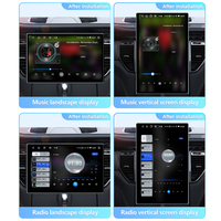 Jmance X1200G60Max Autoradio 2 Din 12 pouces avec écran rotatif électrique, 4+64GB/6+128GB, 4G, Android 14, Carplay, vidéo