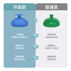 อุปกรณ์ตบหลังซิลิโคน KS Patting Cup สำหรับเด็กและผู้ใหญ่ ช่วยขับเสมหะ บรรเทาอาการไอ - Product Image 3