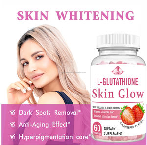Complément alimentaire L-Glutathion Collagène pour éliminer les taches, blanchir la peau, favoriser la santé des cheveux et des ongles, et un teint éclatant - 60 Gummies - Product Image 3