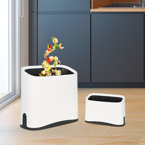 <span class=keywords><strong>Mini</strong></span> Slim Nhựa Thùng Rác Có Thể Với Báo Chí Top Nắp 3 Lít Thùng Rác Có Thể Hiện Đại Chất Thải Giỏ Cho Phòng Khách Văn Phòng Và Hẹp Không Gian - Product Image 6