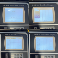 Analizador Profesional de Disyuntores Electrónicos con Precisión de 0.1ms, Alimentación de CC de 30-250V para Medición Mecánica In Situ
