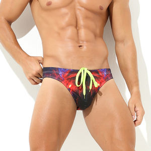 Short <span class=keywords><strong>de</strong></span> bain 2023 nouveau short <span class=keywords><strong>de</strong></span> bain à bretelles confortables pour hommes maillot <span class=keywords><strong>de</strong></span> bain élastique solide sexy - Product Image 1