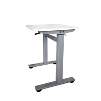 Bureau d'étude scolaire moderne pour enfant, ergonomique, réglable en hauteur, en métal, pneumatique