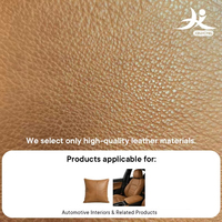 Cuir synthétique PU grain litchi vieilli de qualité supérieure, doux au toucher, élégant, pour intérieurs de voiture et rembourrage de sacs