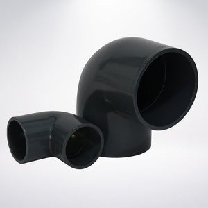 Fournisseur de l'industrie Raccord de tuyau d'alimentation en eau industrielle chimique en <span class=keywords><strong>PVC</strong></span> <span class=keywords><strong>coude</strong></span> à 90 <span class=keywords><strong>degrés</strong></span> - Product Image 4