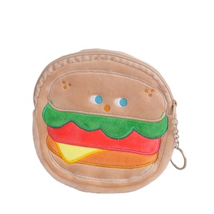 Xách Tay Sang Trọng Màu Đồng Xu Ví Mềm Vải Mùa Đông Thẻ Túi Son Môi Lưu Trữ Pouch - Product Image 1