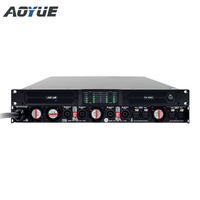 Amplificador de Potencia de Audio Profesional Digital D4-3000 con Sonido Estéreo, 4 Canales, 2 Ohmios, 6500 W