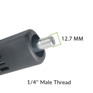 Tige d'extension double réglable en acier inoxydable 304, 4000 PSI, avec double raccord MNPT1/4'' *2, pour haute pression et double lance - Product Image 5