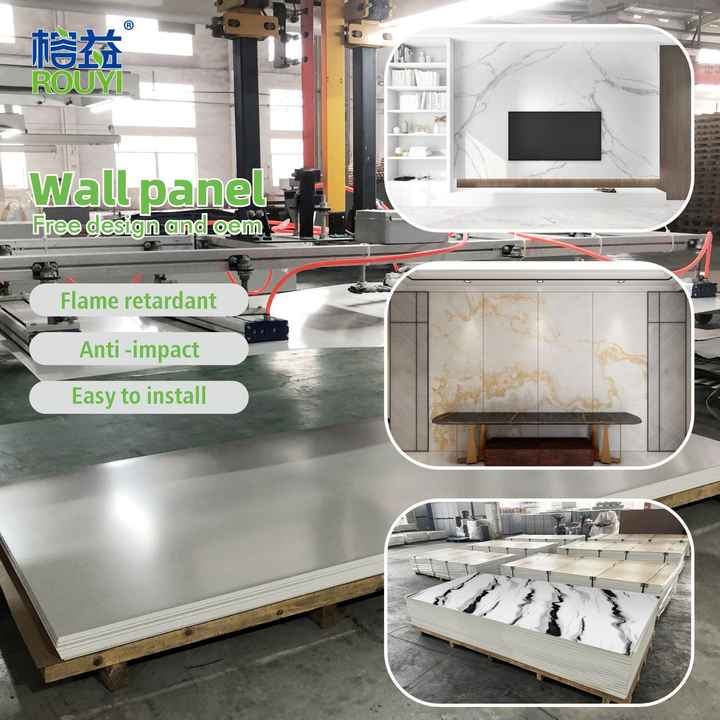 Curated visual reference: Minimalist Waterproof Interior Reference: Modern Design Waterproof Interior Uv Board Plastic Wall Panels