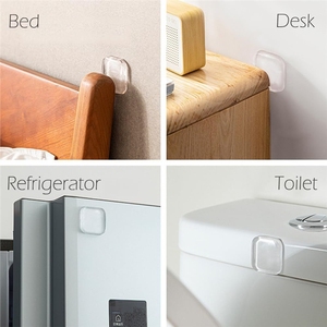 6pcs Reusable Transparent <b>Door</b> Handle Buffer Bumper Stopper Wall Protector <b>Door</b> Cushions Furniture Stop Apartment Living Room - Product Image 5