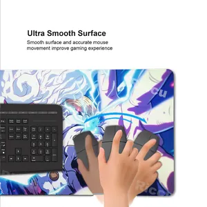 Hd ציוד היקפי HD אחד עכבר משחק כרית יפן אנימה גיימר מקלדת מחשב PC מחצלת גורת גומי קריקטורה ספר מחשב ספר כריות - Product Image 5