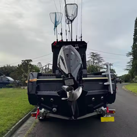 Offshore entièrement soudé personnalisé 6.25m aluminium Center Console bateau de pêche bateaux à vendre pêche