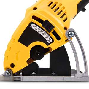 <span class=keywords><strong>Scie</strong></span> <span class=keywords><strong>circulaire</strong></span> électrique miniature 3 en 1 de 85 mm, outil de coupe de métal portatif pour atelier de bricolage et usage domestique - Product Image 5