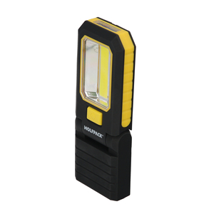 Torcia LED professionale multifunzionale compatta e pieghevole, alimentata a batteria (3 AAA), 210 lumen, 2 modalità di illuminazione, con magnete - Product Image 1