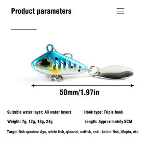 Venda Direta da fábrica Placa Ferrosa Minnow Long-Range Casting <span class=keywords><strong>Lure</strong></span> 7G 12G 18G 24G para água salgada Peixe <span class=keywords><strong>Metal</strong></span> Pesca Rio Pesca - Product Image 6