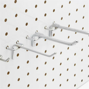 Ganchos de trípode de tablero de clavija para garaje, taller, supermercado, herramienta colgante, accesorios de exhibición de almacenamiento - Product Image 3