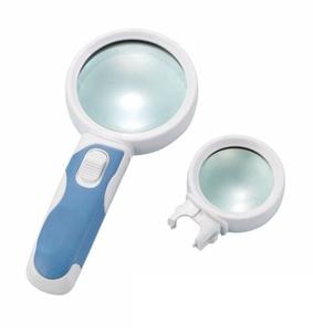Kaca pembesar LED dapat dipertukarkan <span class=keywords><strong>5X</strong></span> dan 10X bercahaya <span class=keywords><strong>2</strong></span> Set lensa BM-BG2016 - Product Image 4