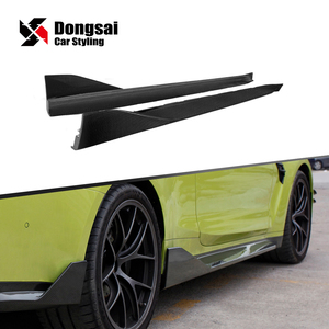 Dongsai mới đến khô Carbon phía trước xe Bumper Lip với MP Splitter cho BMW g82 G83 M4 G80 M3 cơ thể Kit - Product Image 3
