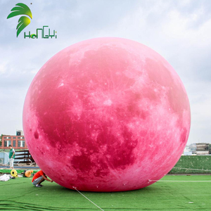 Bơm hơi khổng lồ màu hồng trăng bóng Mặt Trăng Đi Bộ Inflatable năng lượng mặt trời hệ thống cho tổ chức sự kiện quảng cáo trang trí - Product Image 1