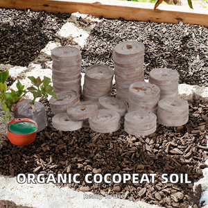 Discos de Fibra de Coco para Germinación, Turba de Coco Natural Comprimida, Medio de Cultivo para Propagación de Plantas - Product Image 2