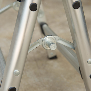 Tùy chỉnh thư viện nhôm thang Phân hai bước mở rộng thang gấp di động thang - Product Image 6