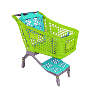 Chariot à main GR tout en plastique pour <span class=keywords><strong>supermarché</strong></span> centre commercial avec siège - Product Image 6