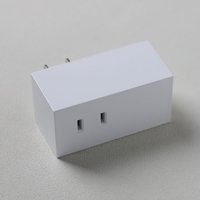 Boîtier de prise intelligente Wi-Fi standard japonais, coque de prise intelligente Wi-Fi, Japon, 10A, PC ignifuge V0, coque PSE, 65*32*30mm, CN217